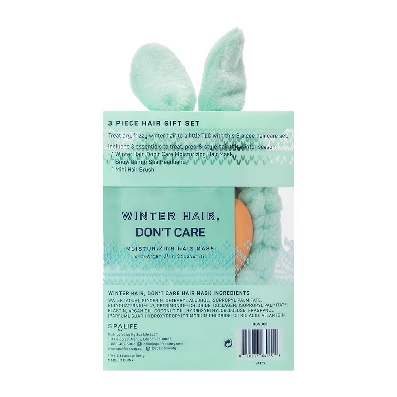 Spalife Winter Hair Gift Set 3-Count