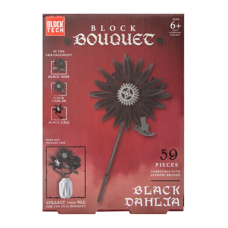 Block Tech® Black Bouquet Flower