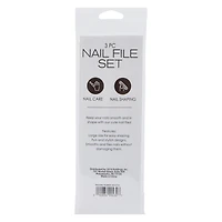 Glitter Happy Face 'Good Times' Nail File Set 3-Count