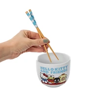 Hello Kitty And Friends® Ceramic Bowl With Chopsticks