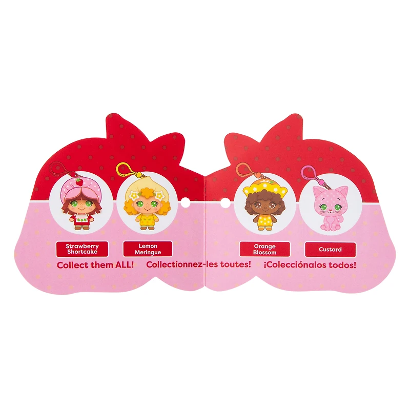 The World Of Strawberry Shortcake™ Plush Backpack Clip - Custard