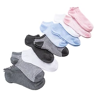 Ladies Low Cut Socks 10-Pack