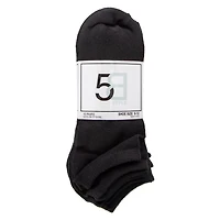 Mens Black Low-Cut Socks 10-Pack