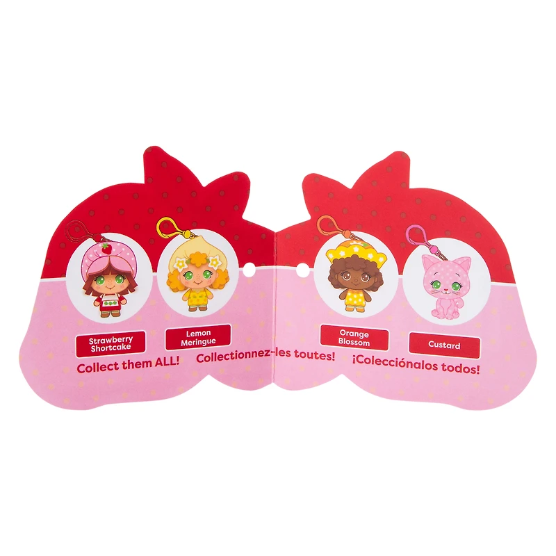 The World Of Strawberry Shortcake™ Plush Backpack Clip - Strawberry Shortcake