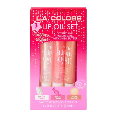 L.A. Colors® Lip Oil Set 3-Count