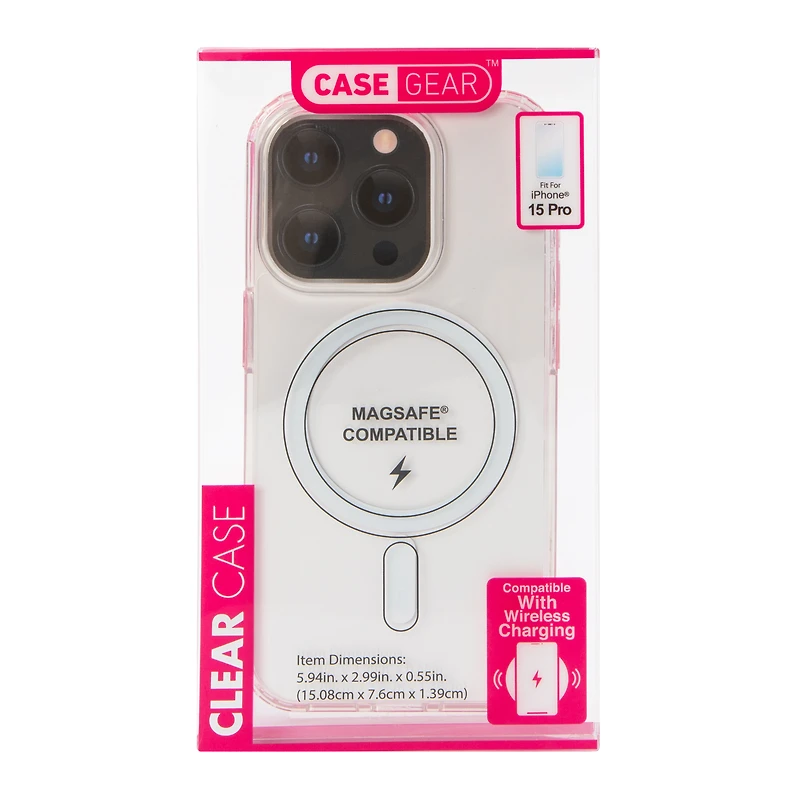 iPhone 15 Pro® Clear Phone Case