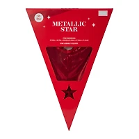 Christmas Metallic 3D Star
