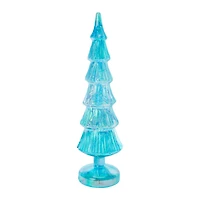 Light-Up Iridescent Christmas Tree 11.81in