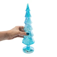 Light-Up Iridescent Christmas Tree 11.81in