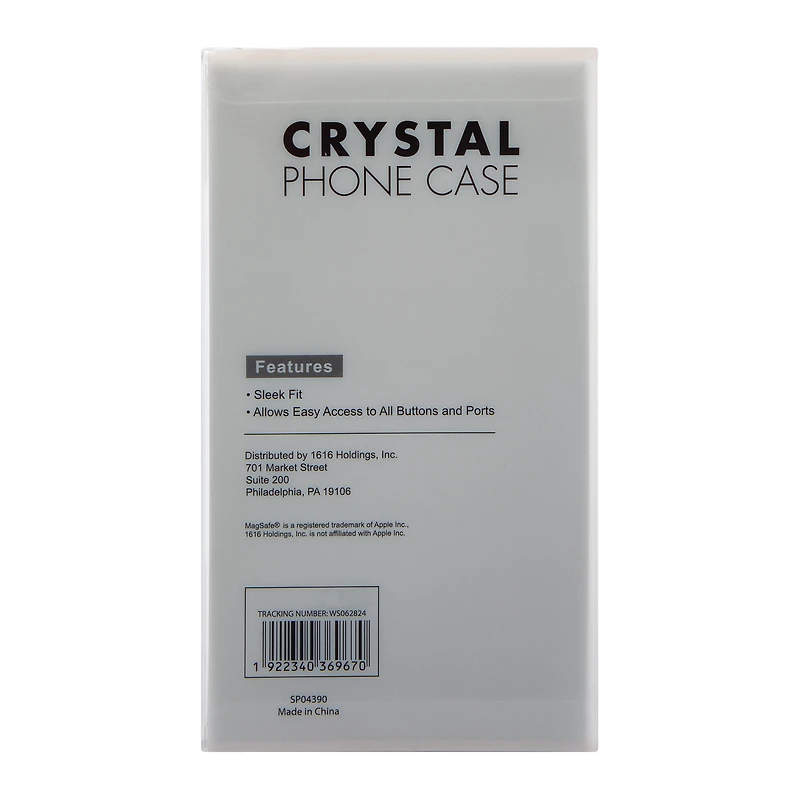 iPhone 16 Plus® Crystal MagSafe® Compatible Phone Case