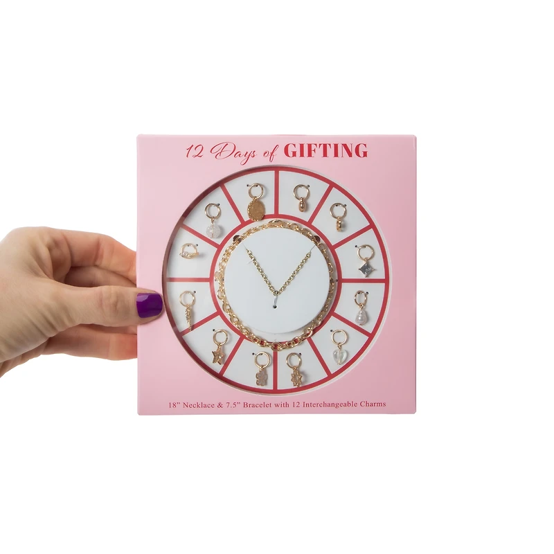 12 Days Of Gifting Bracelet With Interchangeable Charms