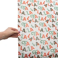 Traditional Holiday Wrapping Paper 35 Sq.ft