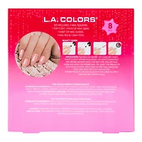 Glam Up French Tip Manicure & Gem Set 8-Piece