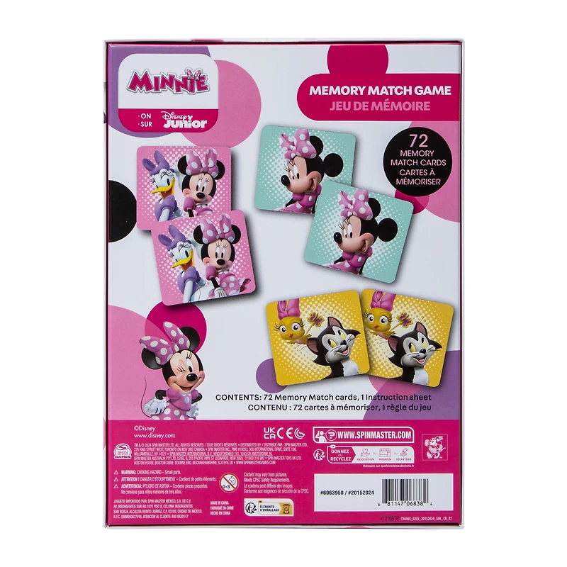 Disney Junior Minnie Memory Match Game