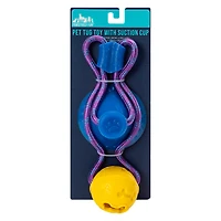 Pet Tug Toy With Suction Cup