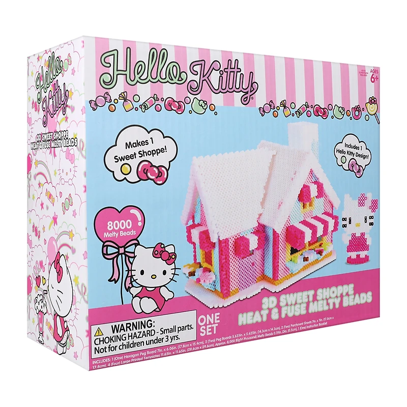 Hello Kitty® 3D Sweet Shoppe Heat & Fuse Melty Beads Set