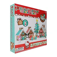 Hello Kitty and Friends® 3D Gingerbread Village Heat & Fuse Melty Beads Set