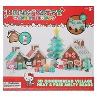 Hello Kitty and Friends® 3D Gingerbread Village Heat & Fuse Melty Beads Set
