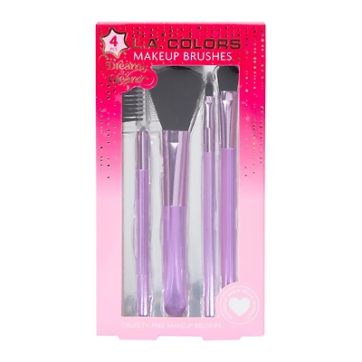 L.A. Colors® 4-Piece Makeup Brush set