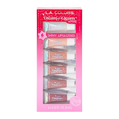 L.A. Colors® Dream To Gleam Shiny Lip Glosses 14-Count