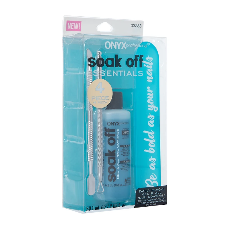 Soak Off Essentials 4-Count Set 2oz