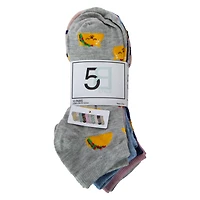 Ladies Foodie No-Show Socks 10-Pack