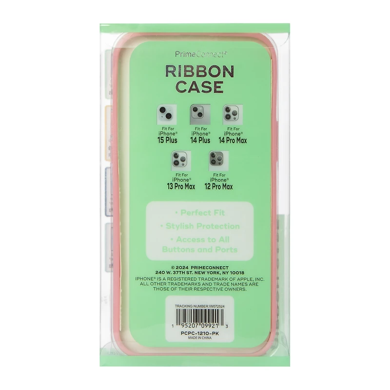 Prime Connect® iPhone 15 Plus® Ribbon Case