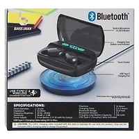 Bass Jaxx® True Wireless Earbuds