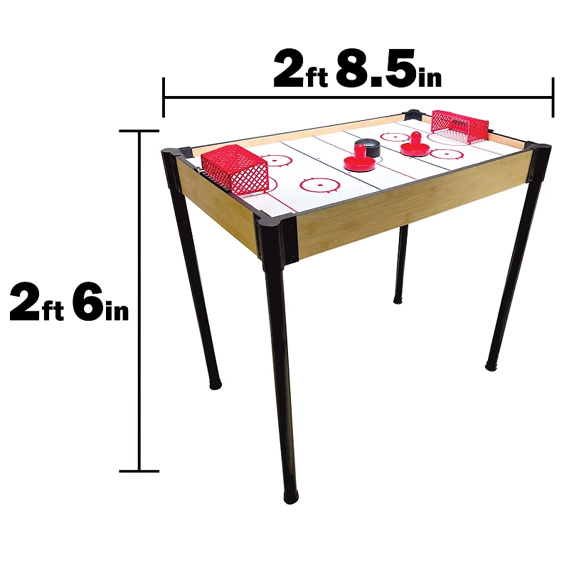 Foldable Air Hockey Table 20.25in x 30in
