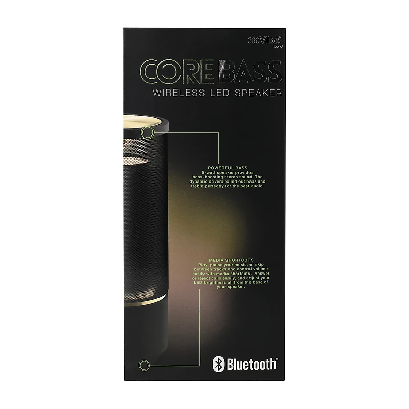 Core Bass Wireless LED Tower Speaker
