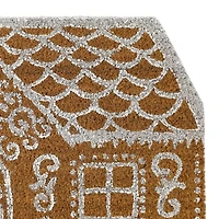 Holiday Gingerbread Coir Mat 28in x 16in