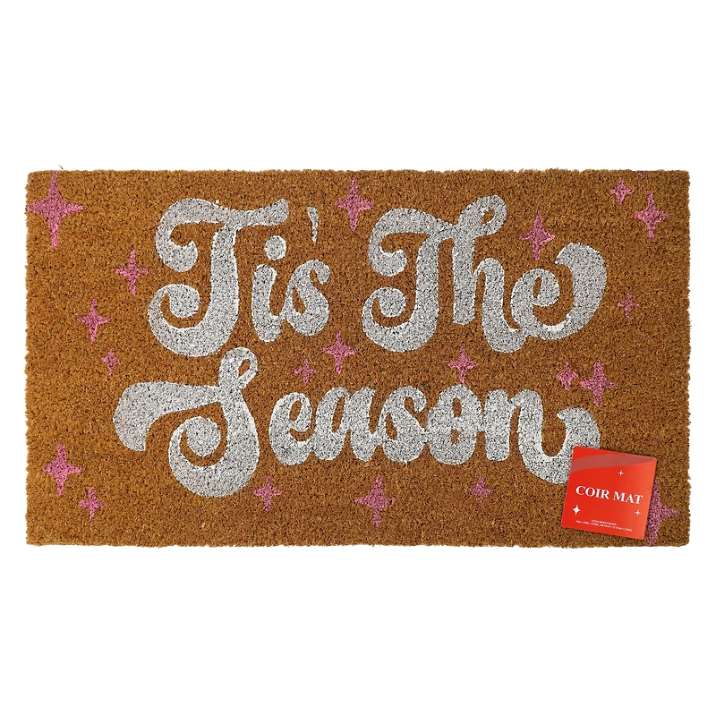 Tis' The Season Coir Mat