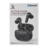 Active Noise Cancelling True Wireless Earbuds With Mic