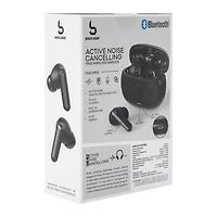 Active Noise Cancelling True Wireless Earbuds With Mic