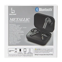 Bass Jaxx Metallic True Wireless Earbuds