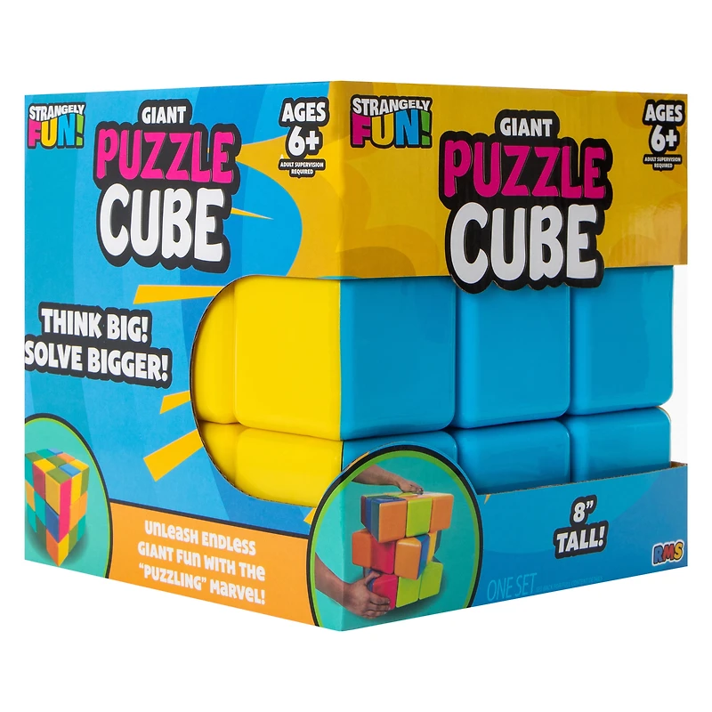 Strangely Fun! Giant Puzzle Cube