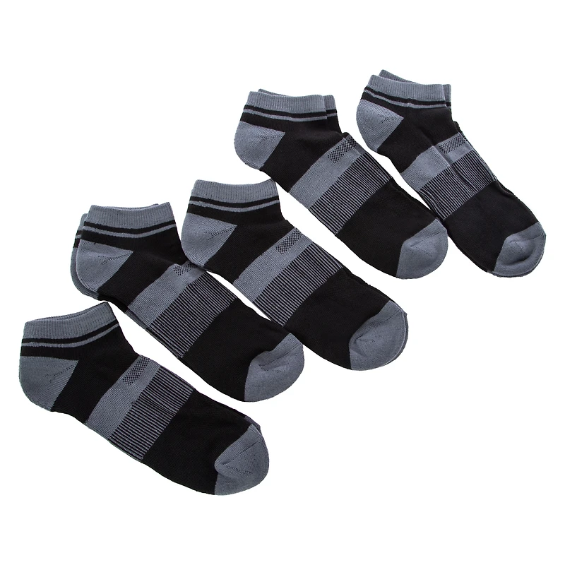 Series-8 Fitness™ Men's Performance Low Cut Socks 5-Pack