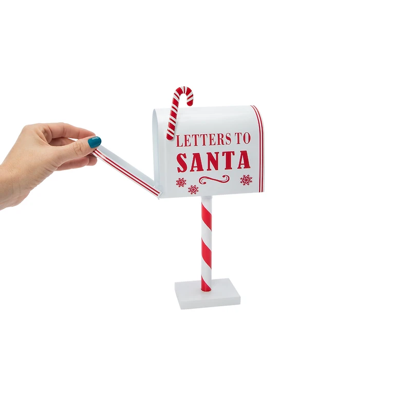 Santa Mailbox Christmas Decor 5.50in x 12.01in