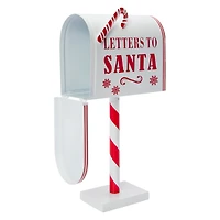Santa Mailbox Christmas Decor 5.50in x 12.01in