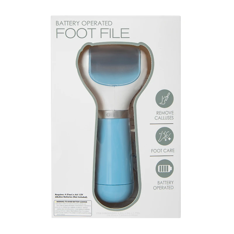 Battery-Operated Foot File