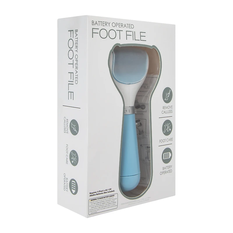 Battery-Operated Foot File