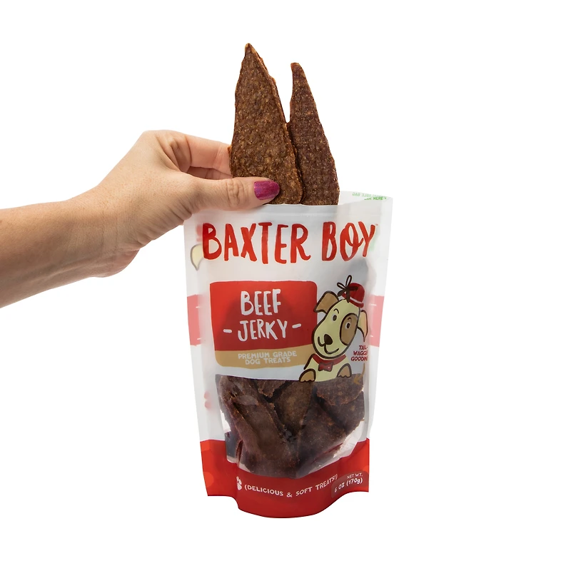 Baxter Boy Beef Jerky Dog Treats 6oz