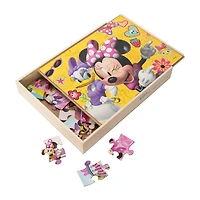 Disney Minnie Mouse Wood Puzzles 5-Count