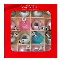 Mini Christmas Ornaments 16-Count