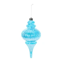 Long Iridescent Christmas Ornament