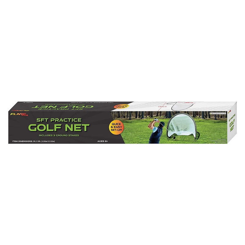 Flare Practice Golf Net 5ft