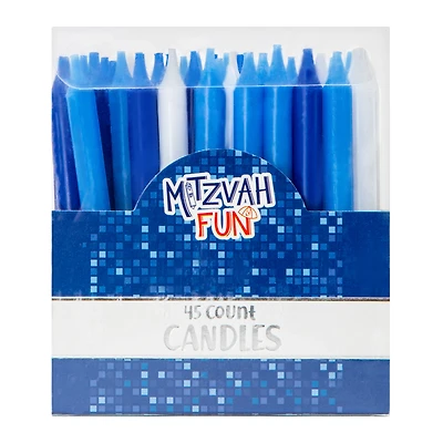 Mitzvah Fun Candles 45-Count