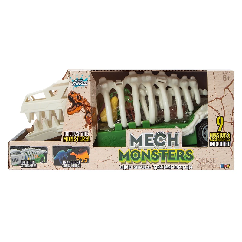 Mech Monsters Dino Skull Transporter