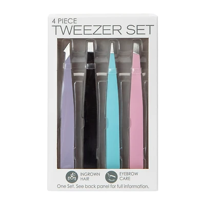 Tweezers Set 4-Count