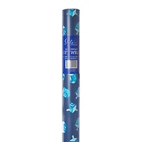 Hanukkah Dreidel Wrapping Paper 35 Sq. ft.